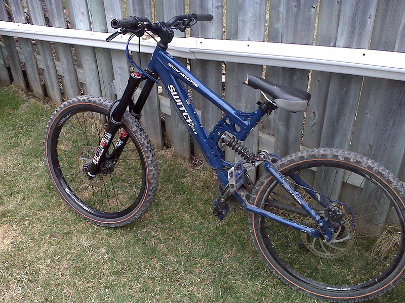 2005 rocky mountain switch with 2009 marzochhi 66