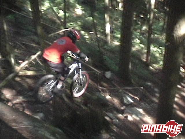Drew doing the digger rock on his harg tail....SICK....