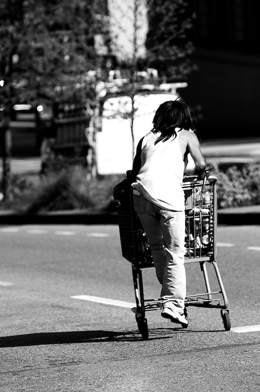 Now there are homeless dudes racing DH on shopping carts...