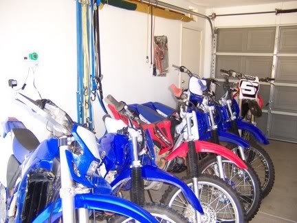 some of my uncles bikes