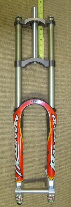2001 Manitou X-Vert Carbon DC DH Fork 180 mm -RARE (not fox, For Sale