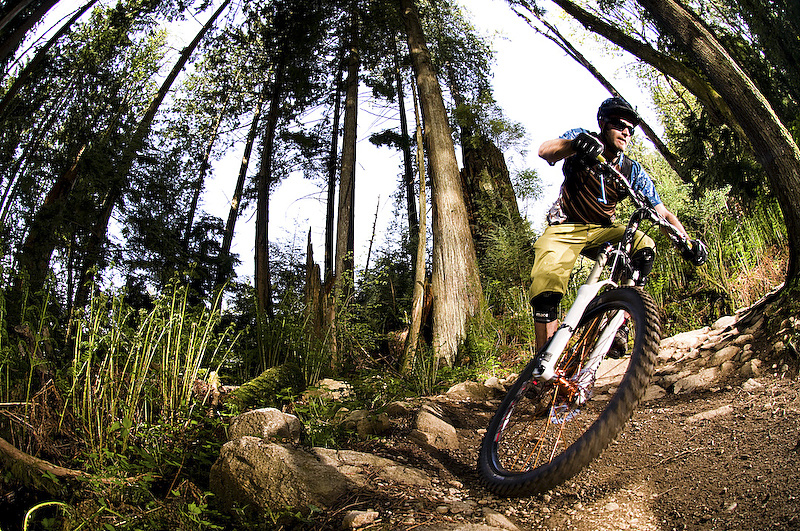 PJ Hunton, warping wheels and minds, as Norco's new design engineer.