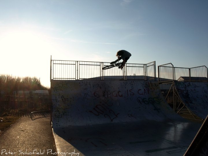 me airing Whitehaven half pipe