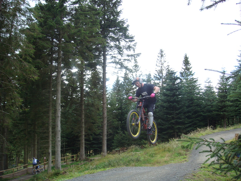 A pic of me a couple of years back on the trusty old Kona