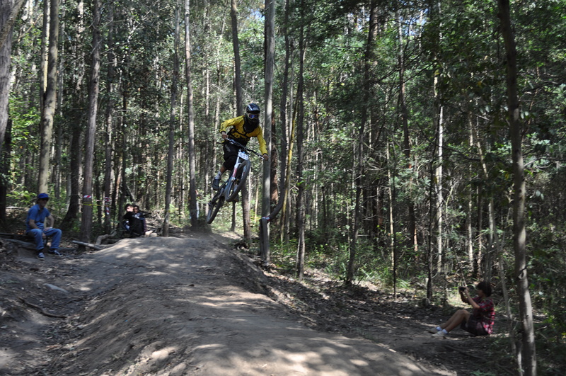 bottom jump at Ourimbah race day