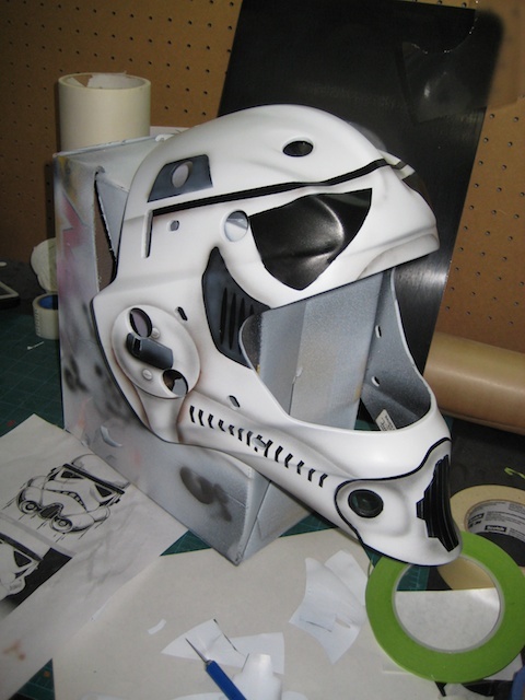 Stromtrooper Goalie Mask WIP