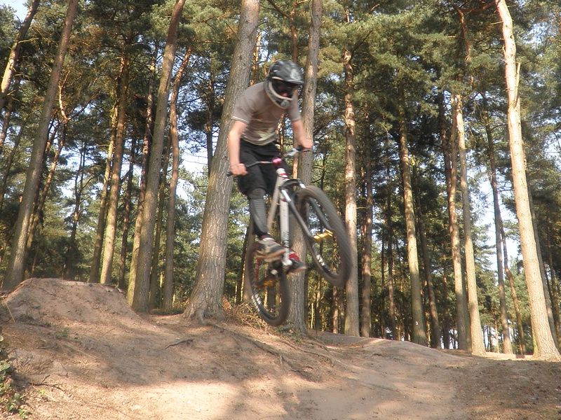 me small whip over the path gap
