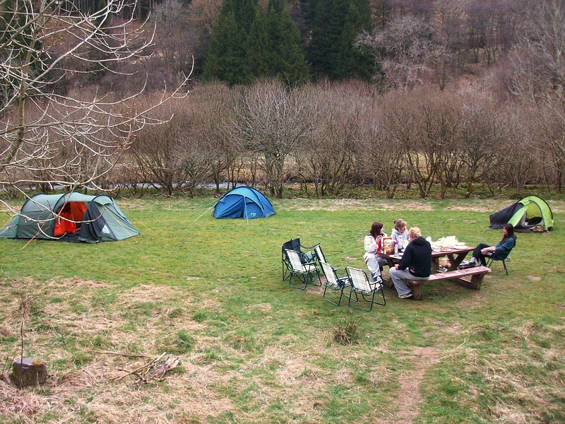 the camp site