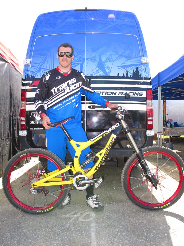 Pics from day 4 of the 2010 Sea Otter Classic in Monterey, California. Transition TR450.