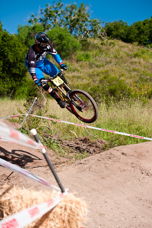 Bryn Atkinson on the 2010 Sea Otter DH course