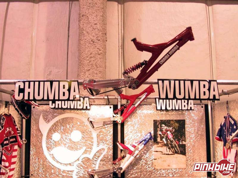 Chumba Wumba Booth at Interbike 2002