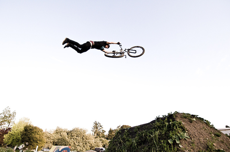 Tyler McCaul, demonstrating that theory.