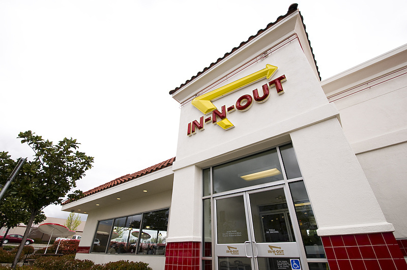 Welcome to California. May I take your order? Two double-doubles please.