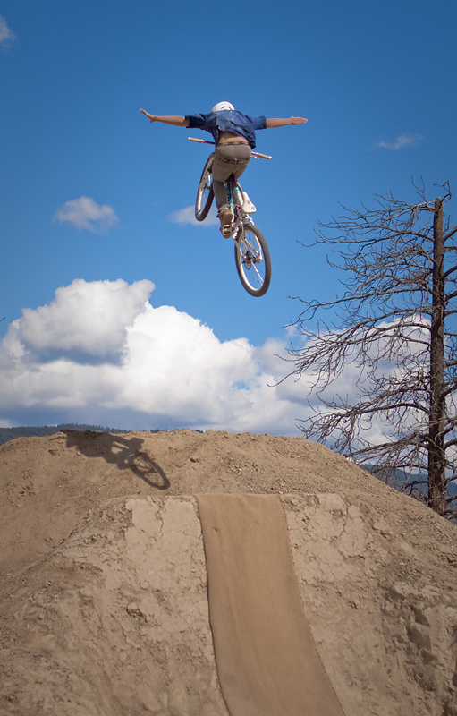 Tuck No Hander over the Step up.