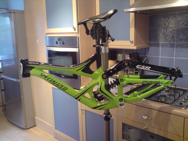 Sam Hill edition specialized demo 8 monster energy . Looks brighter in the flesh. NO:- 99 of 250