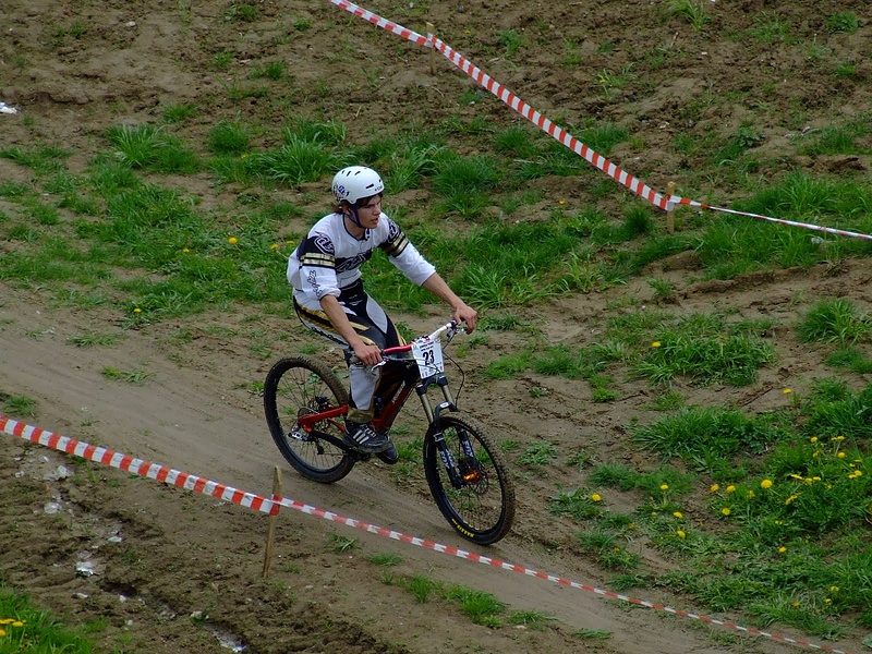 Xc competition on dh/fr bike. Finished 5th. Feeling when you beat some "pr0" xc riders is priceless :D Especially when you ride in the competition just for fun.