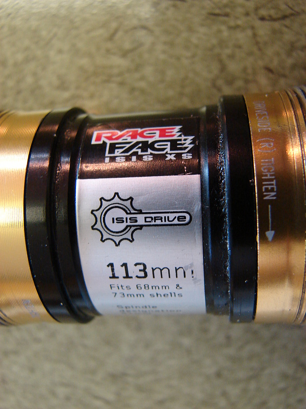 Race Face Turbine LP Cranks 175mm + RF ISIS XS bottom bracket 68/73mm + Bash + Middle ring + granny 

FOR SALE