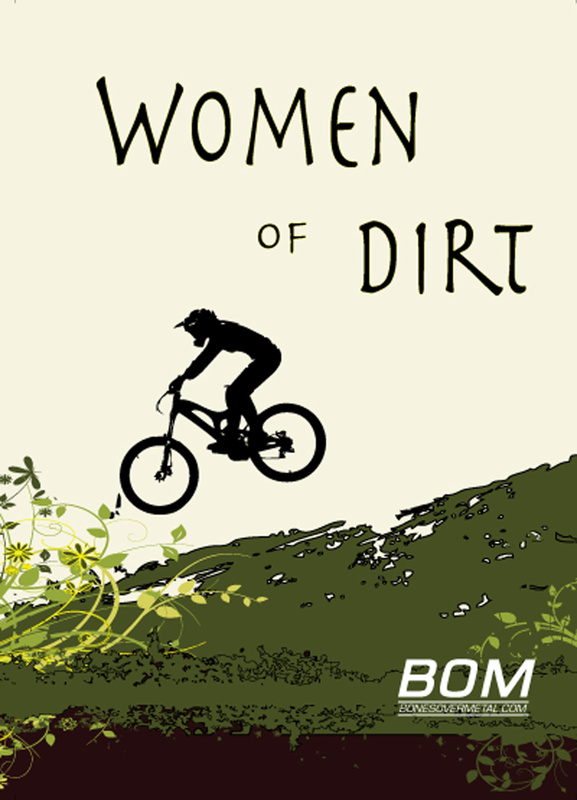 Women Of Dirt DVD Cover for Store.