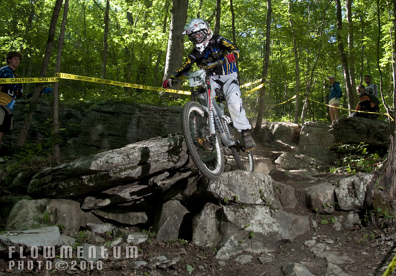 Downhill Racing at the moto-Trials Training Center in Tennessee