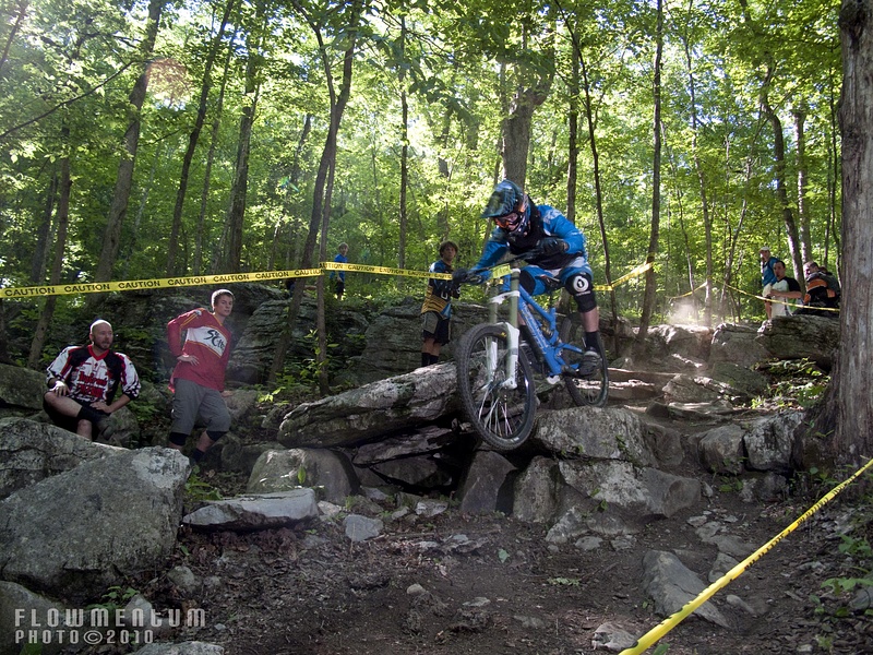Downhill Race at the moto-Trials Training Center in TN