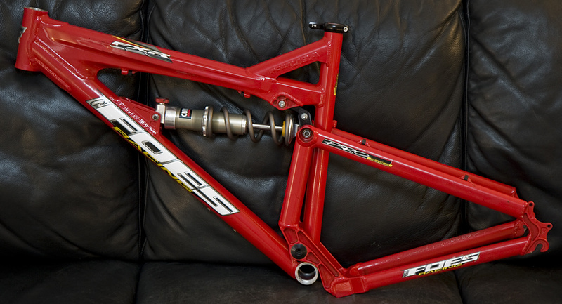 Foes FXR 2:1 Large Red Frame w/ Ti Curnutt Rear For Sale