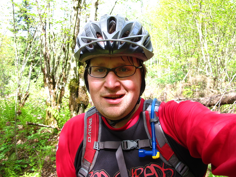 Tyler Maine at Sumas Mountain in Chilliwack, British Columbia, Canada