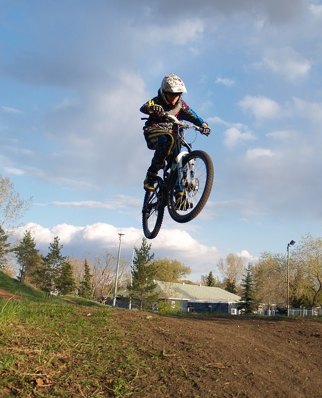 West Mill Creek Double Track Mountain Biking Trail - Northwest Edmonton