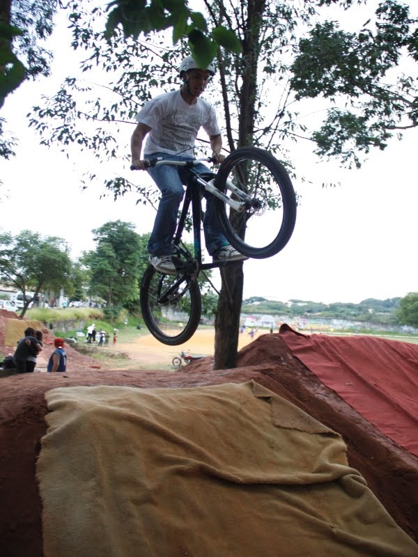 Little dirt jumping at continental trails.