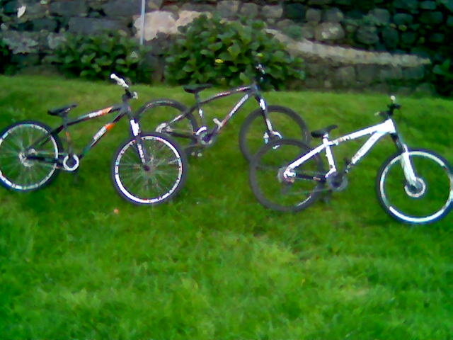 Two Berg´s and one Specialized