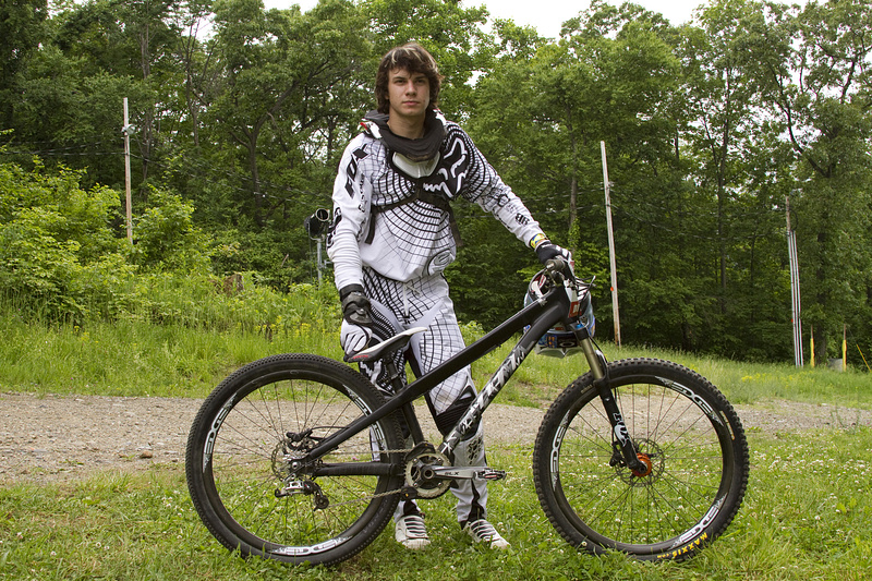 Mitch Ropelato and his GS bike.