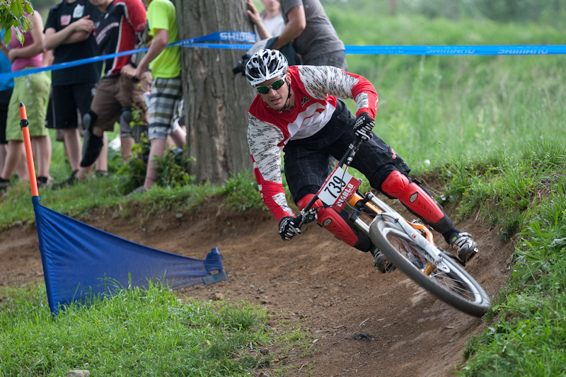 Brian Lopes looking fast on course