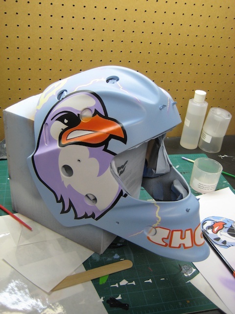 Thunder Gulls Goalie Mask