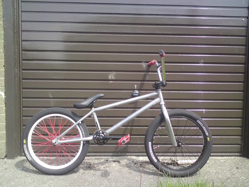 Raw, still to get black bars, grips and pedals.