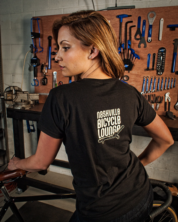 Nashville Bicycle Lounge t-shirt shoot.