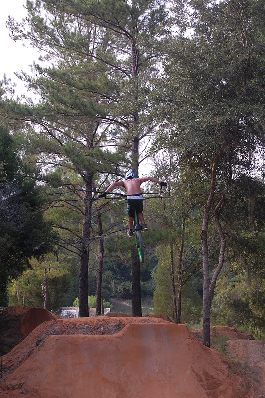 1st no hander on the new jump