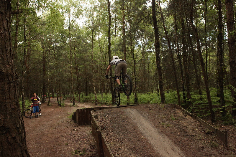 Playing at Filthy Trails with the Knolly Podium DH
