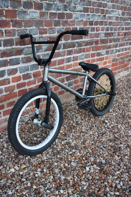 new frame forks and bars and wheel, photos by JACKBMX