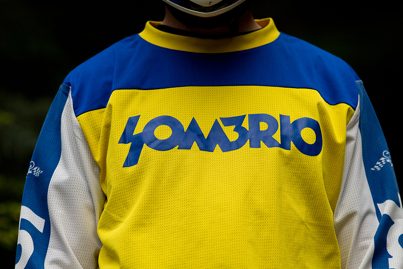 Sombrio Duster Jersey - logo detail.