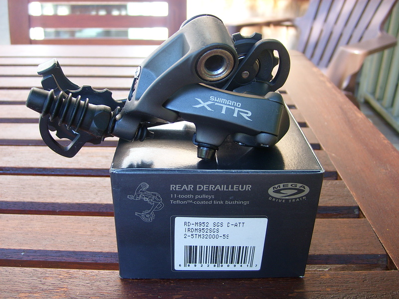 Dérailleur Arrière Shimano XTR RD-M952 SGS – Cage Longue, 9 Vitesses, Neuf Dans Boîte