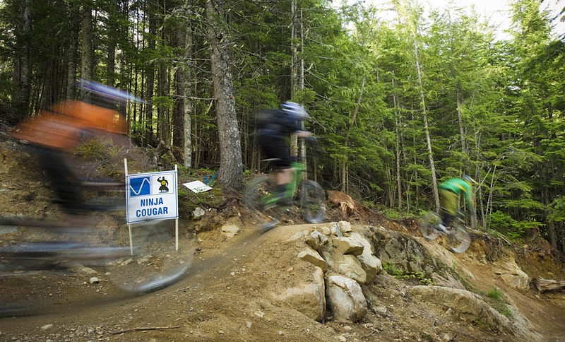 Day 2 of Camp A...another epic in the Whistler Bike Park