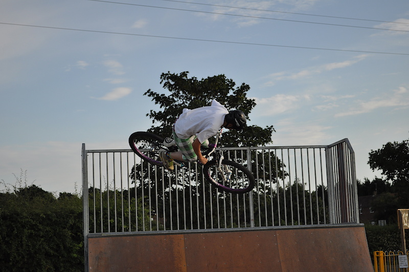 airing pretty high on the quarter pipe