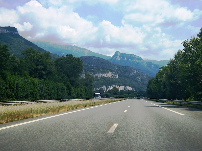 Finally some mountains!