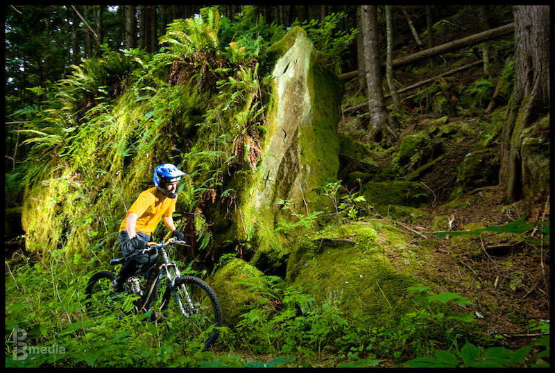I shot this in 2008. I submitted it to bike, but it never got used. At the time, I had recently broken my derailleur... so I pushed my bike up the trail for what seemed like hours to get up to where we wanted to shoot. I think it was worth it.
