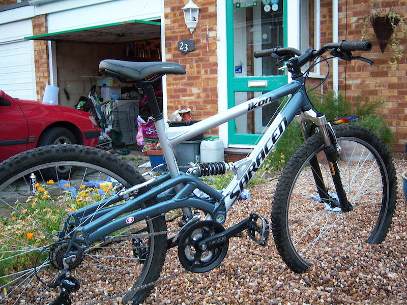 Saracen Ikon full suspension xc bike medium small For Sale