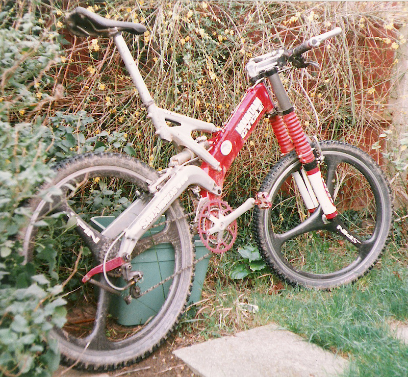 My second san andreas - the wheels finally snapped and the forks were giant water pistols - aah those were the days ;) - around '97