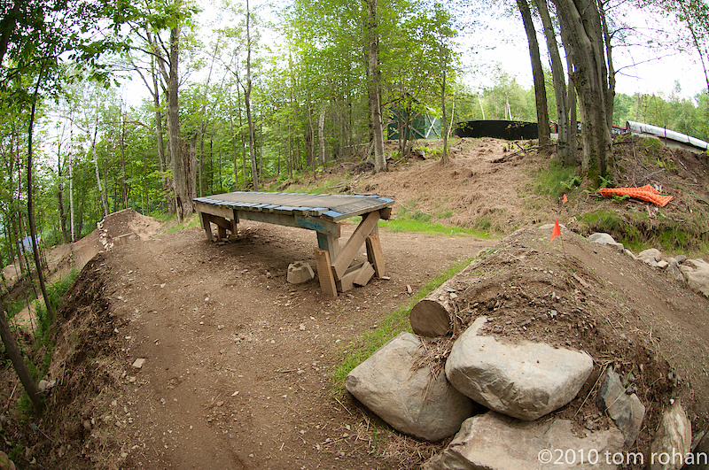 new and old features of the bromont bike park