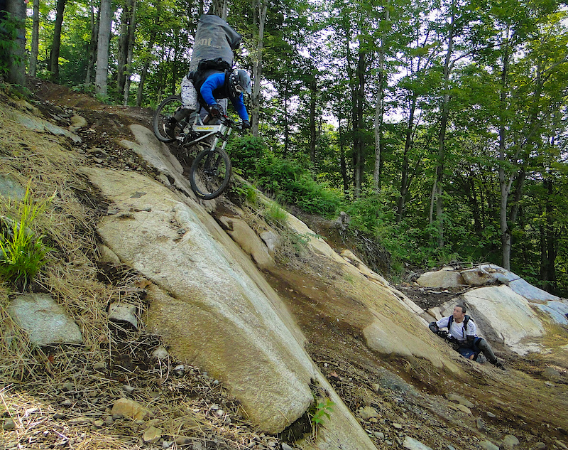 Riding the World Cup section (photo: Paul 'thehawk' Dawson)