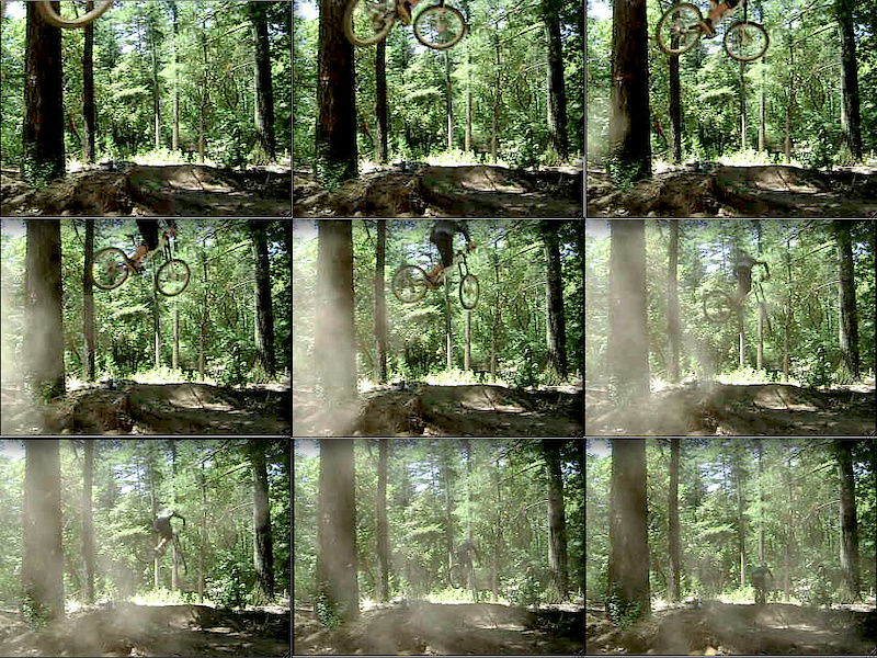 sequence of myself doing a little whip over the 35'
