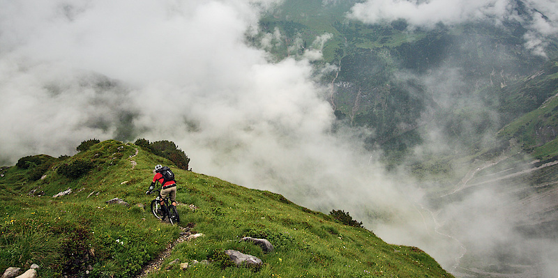 A cloudy day in Vorarlberg