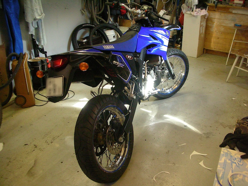 My Yamaha DT 50X moped